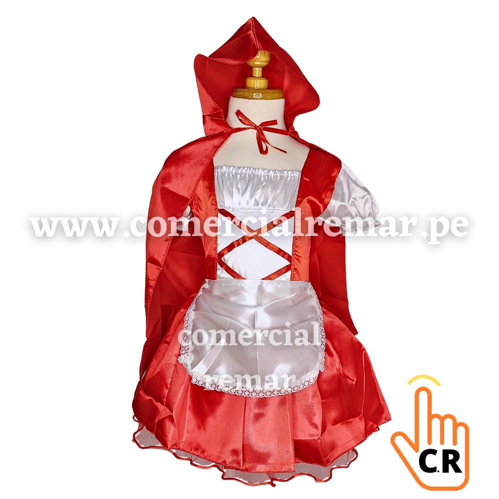 Disfraz Caperucita Roja para Niña