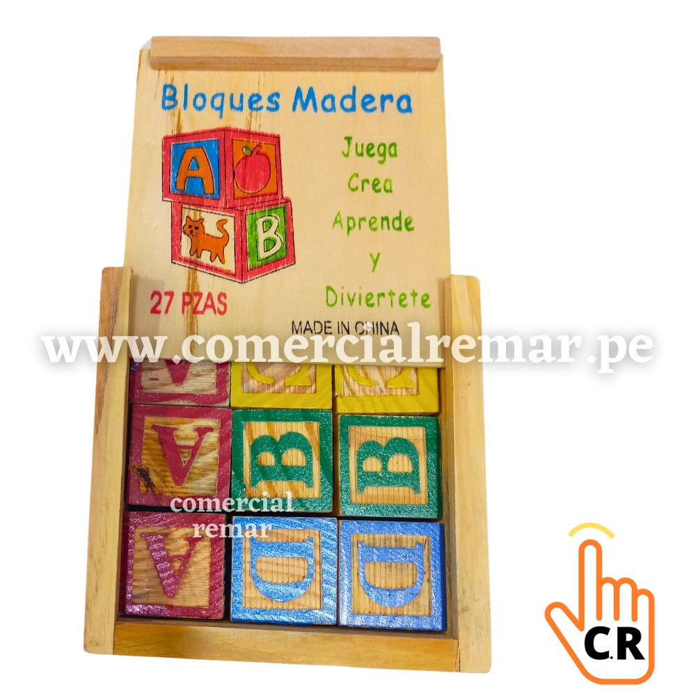 Cubos de madera didacticos deals