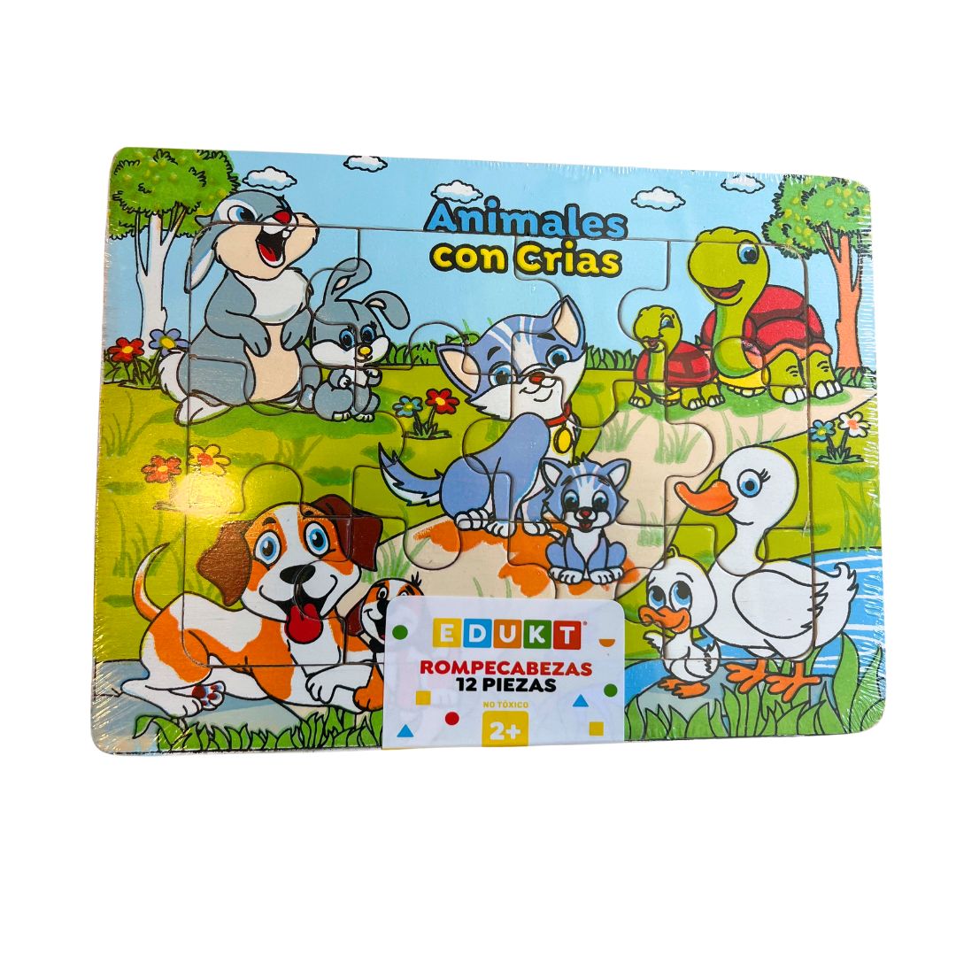 Rompecabezas Edukt Premium 12 Piezas Modelo Surtido Unisex