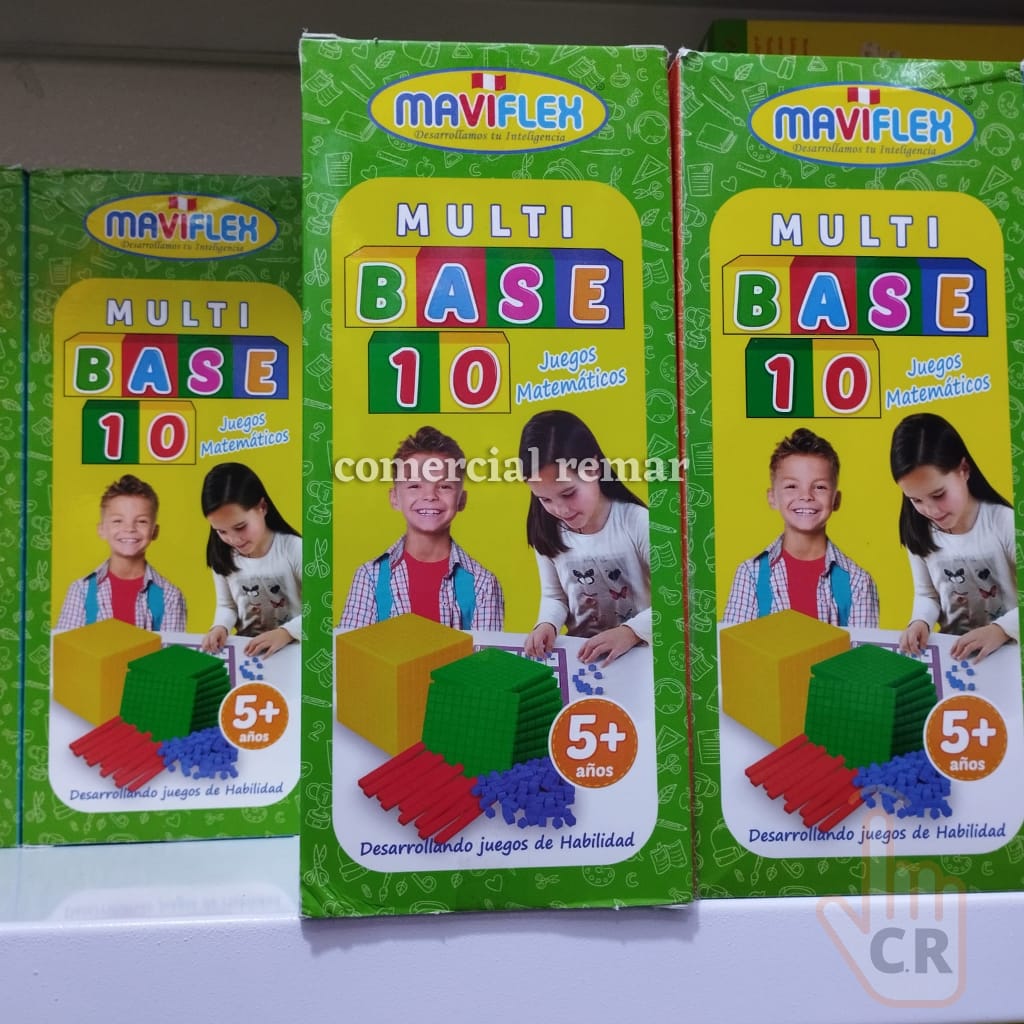 Multibase 10 en caja 121 piezas – Comercial REMAR