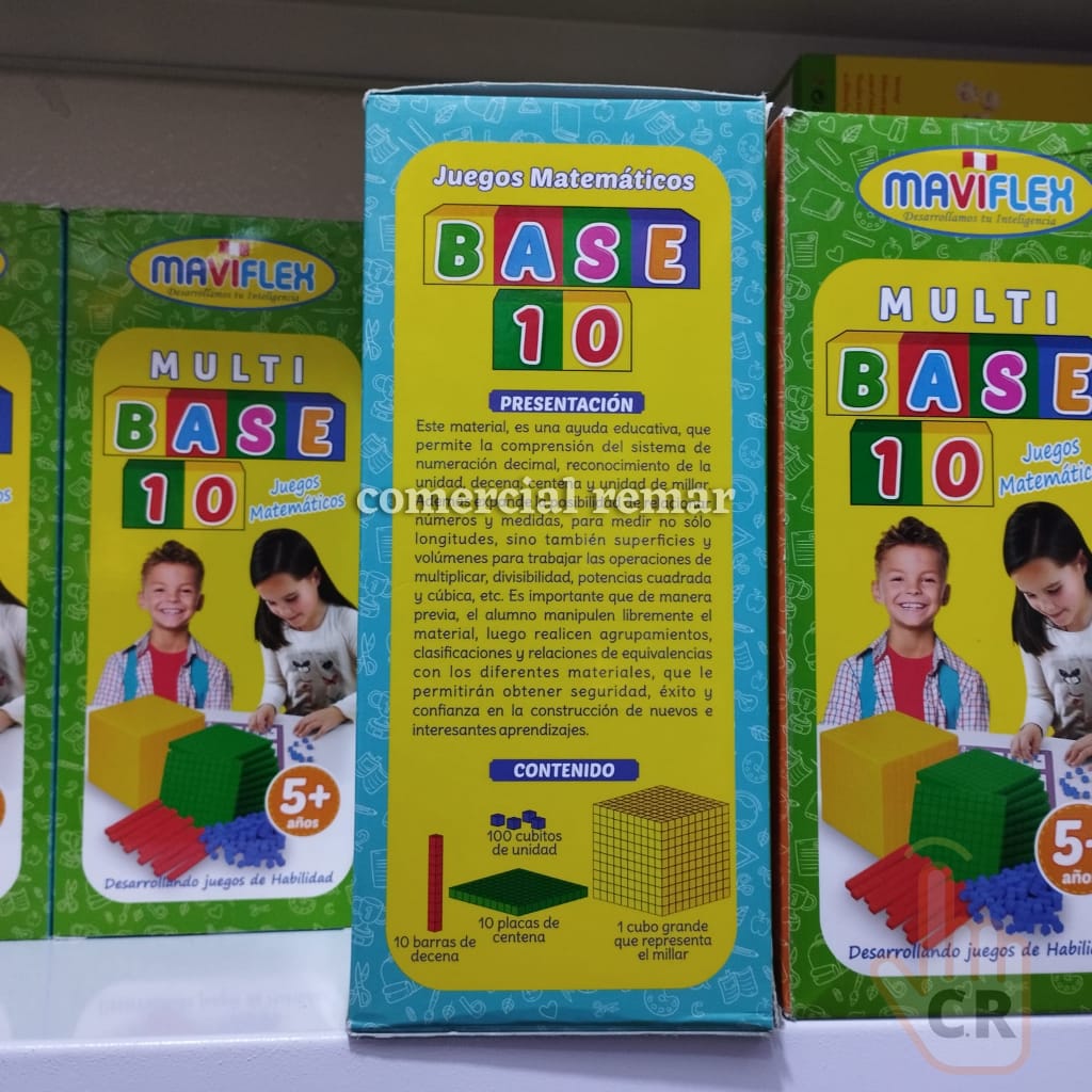 Multibase 10 en caja 121 piezas – Comercial REMAR