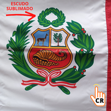 Cargar imagen en el visor de la galería, Banderas de Perú de Alto Rendimiento para Izar Con o Sin Escudo (Varios Tamaños)
